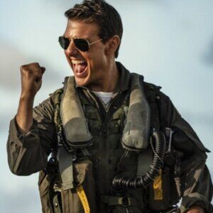 Mark by Marc Jacobs Aviator Dark Smoke Top Gun Maverick Unisex Sunglasses 59/S